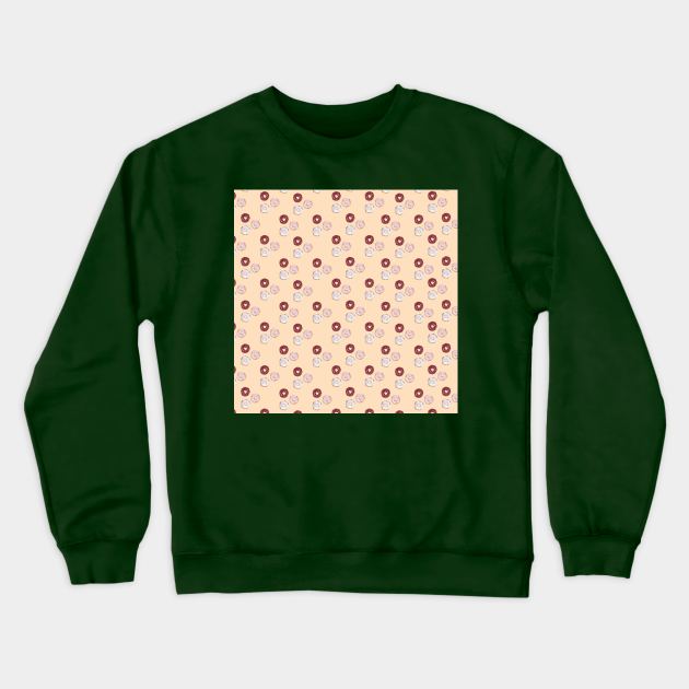 Doughnut Trio Crewneck Sweatshirt by Sarabirawi8